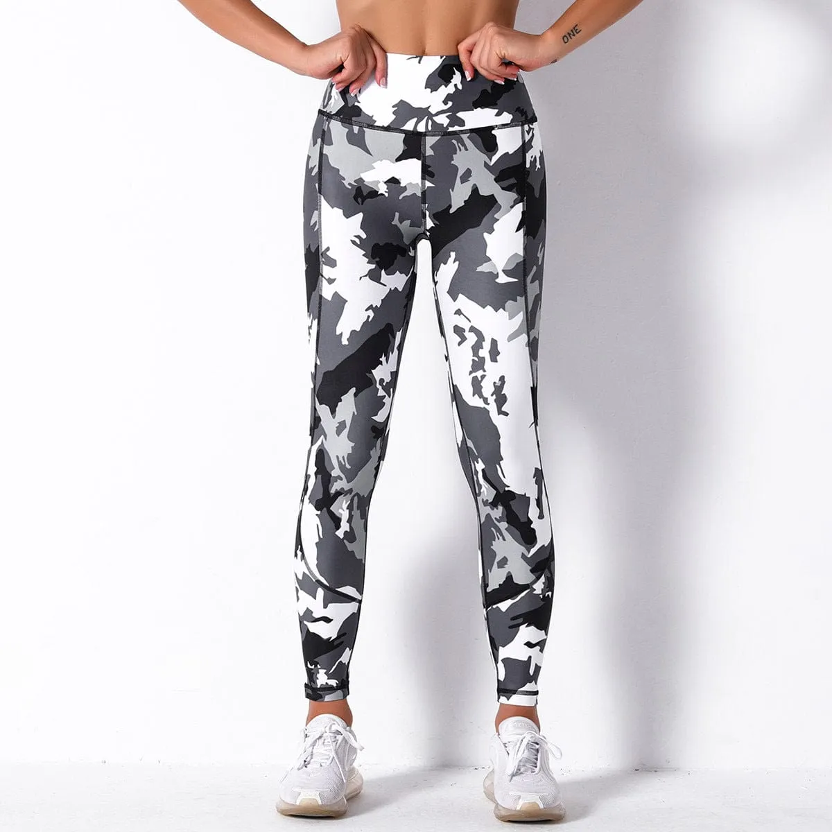 Glo Print Design Leggings