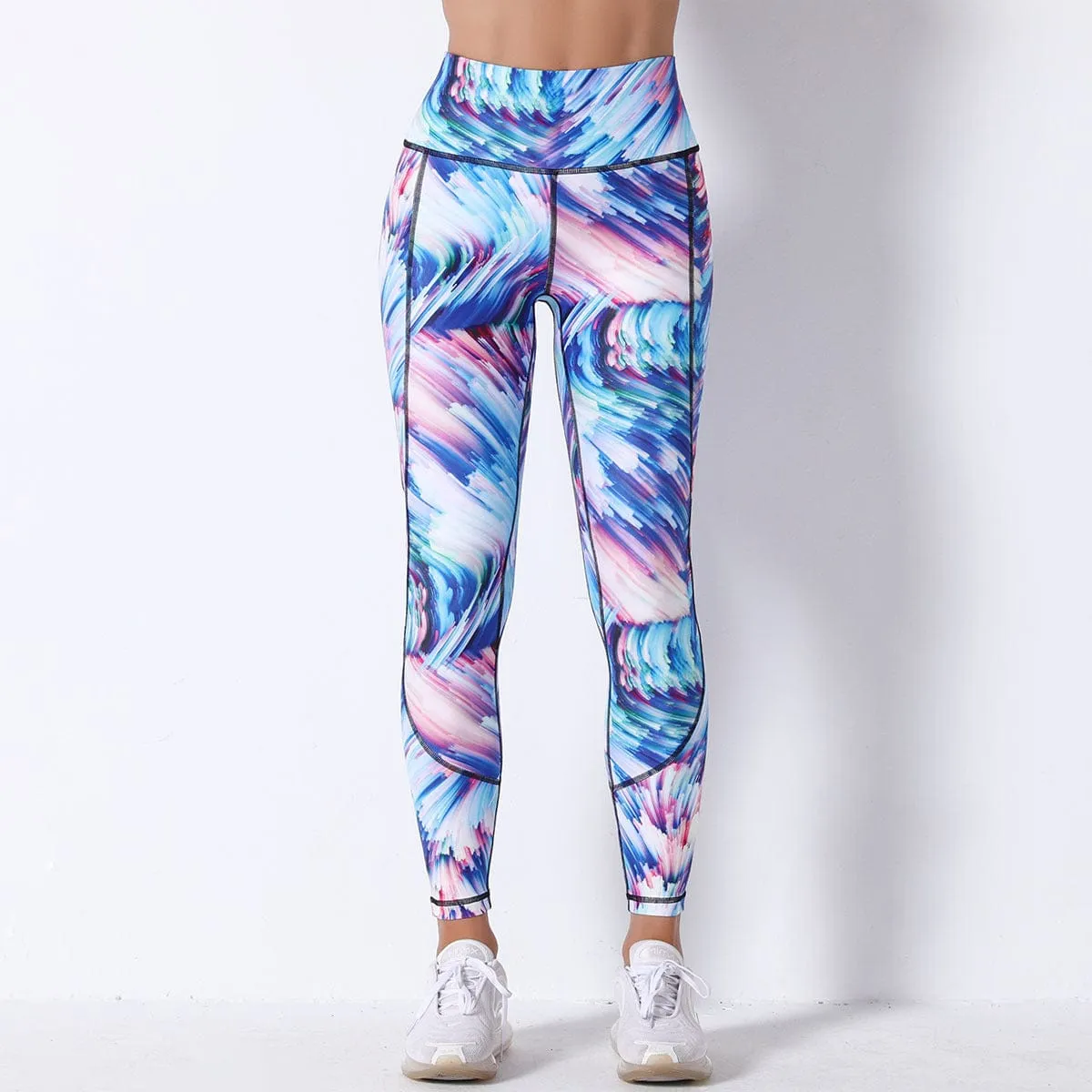 Glo Print Design Leggings