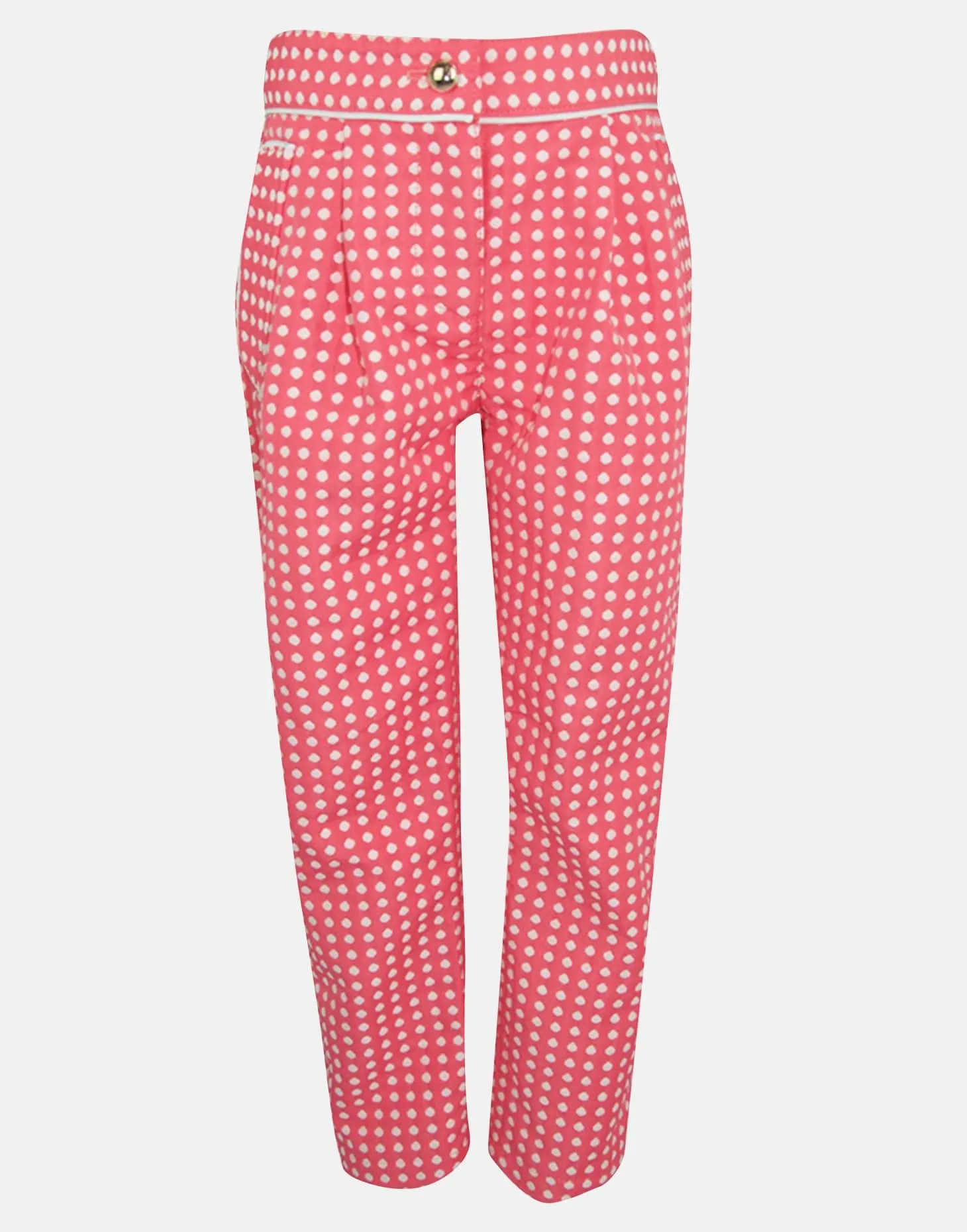 Grace: Fuchsia spot trouser