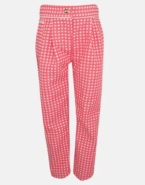Grace: Fuchsia spot trouser