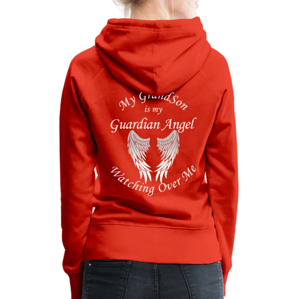 Grandson Guardian Angel Women’s Premium Hoodie (CK1407W)