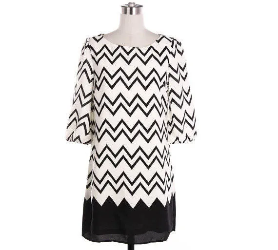 Green Chevron Blouse