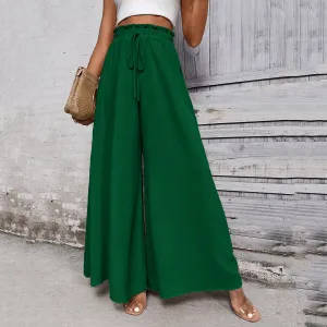 Green Wide Leg Trouser