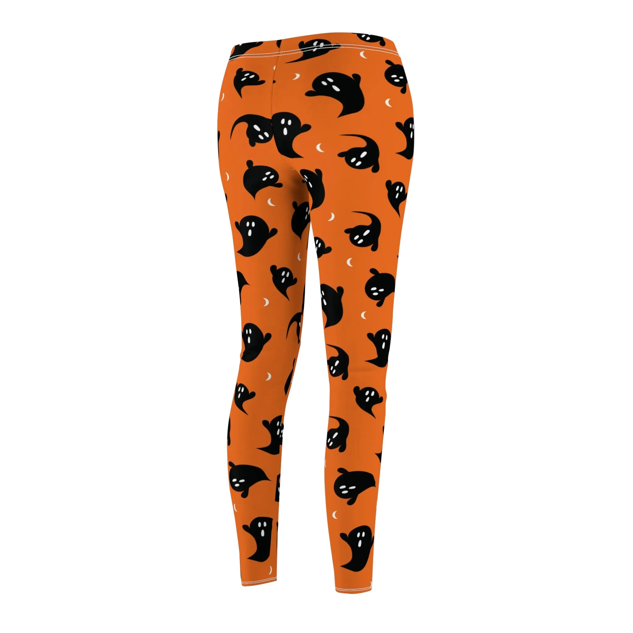 Halloween Ghost Womens Leggings Yoga Stretch Pants - Saiko Studio