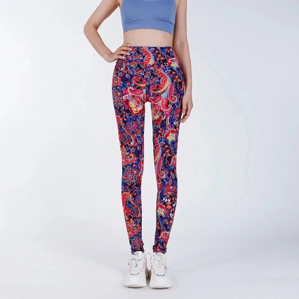 High Waist Animal Printed Leggings Soft Stretchy Women Sexy Leopard Print Pencil Pants Sport Fitness Yoga Leggings