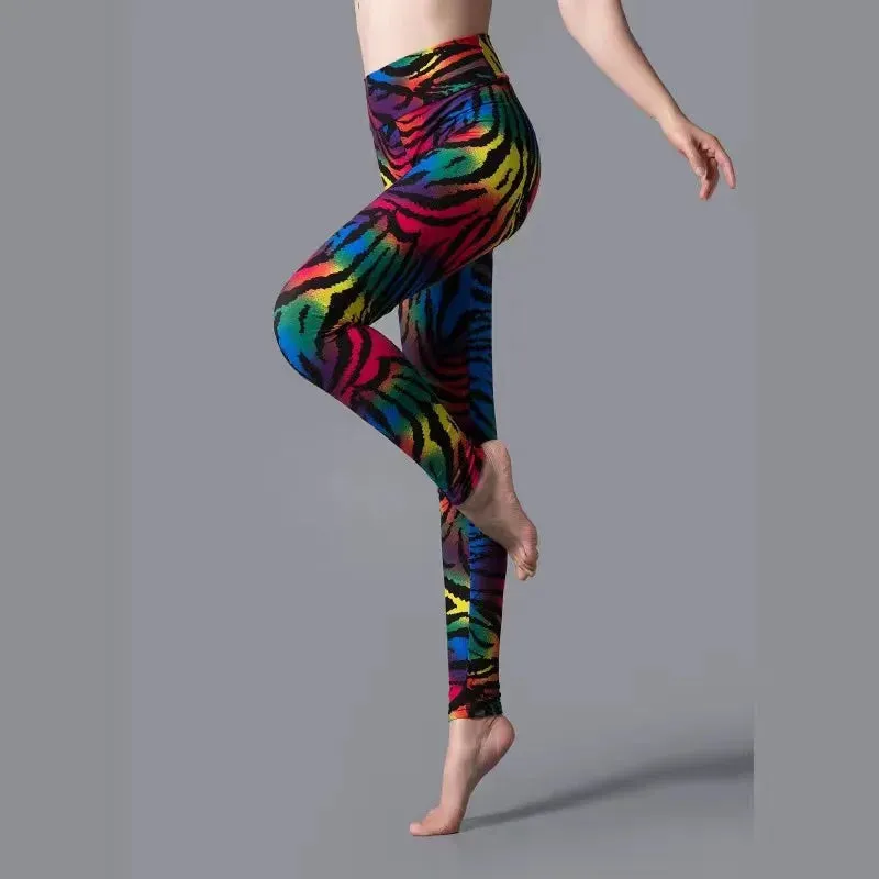 High Waist Animal Printed Leggings Soft Stretchy Women Sexy Leopard Print Pencil Pants Sport Fitness Yoga Leggings