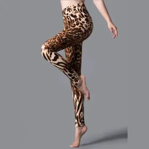 High Waist Animal Printed Leggings Soft Stretchy Women Sexy Leopard Print Pencil Pants Sport Fitness Yoga Leggings
