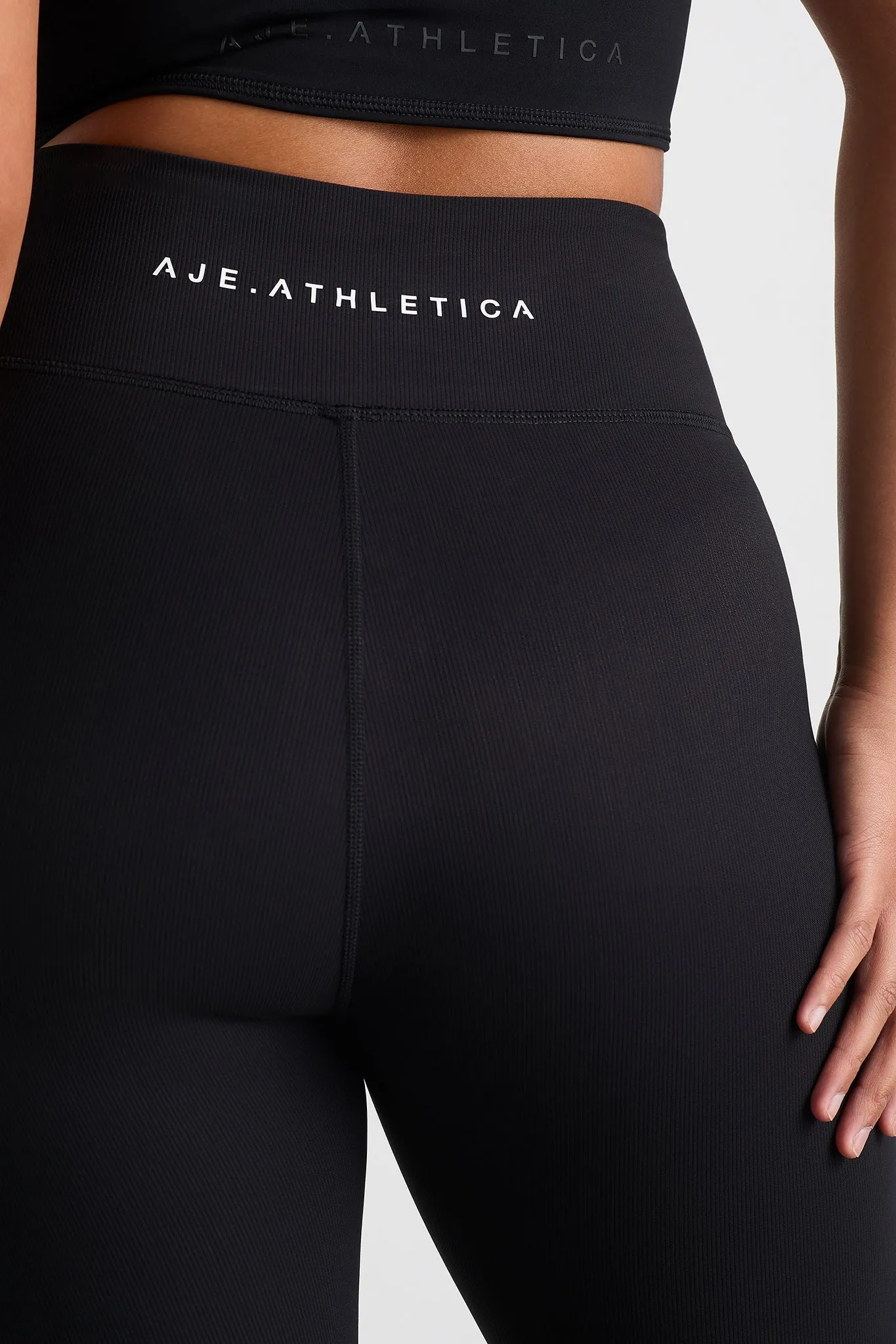 High Waist Split Hem Legging 205