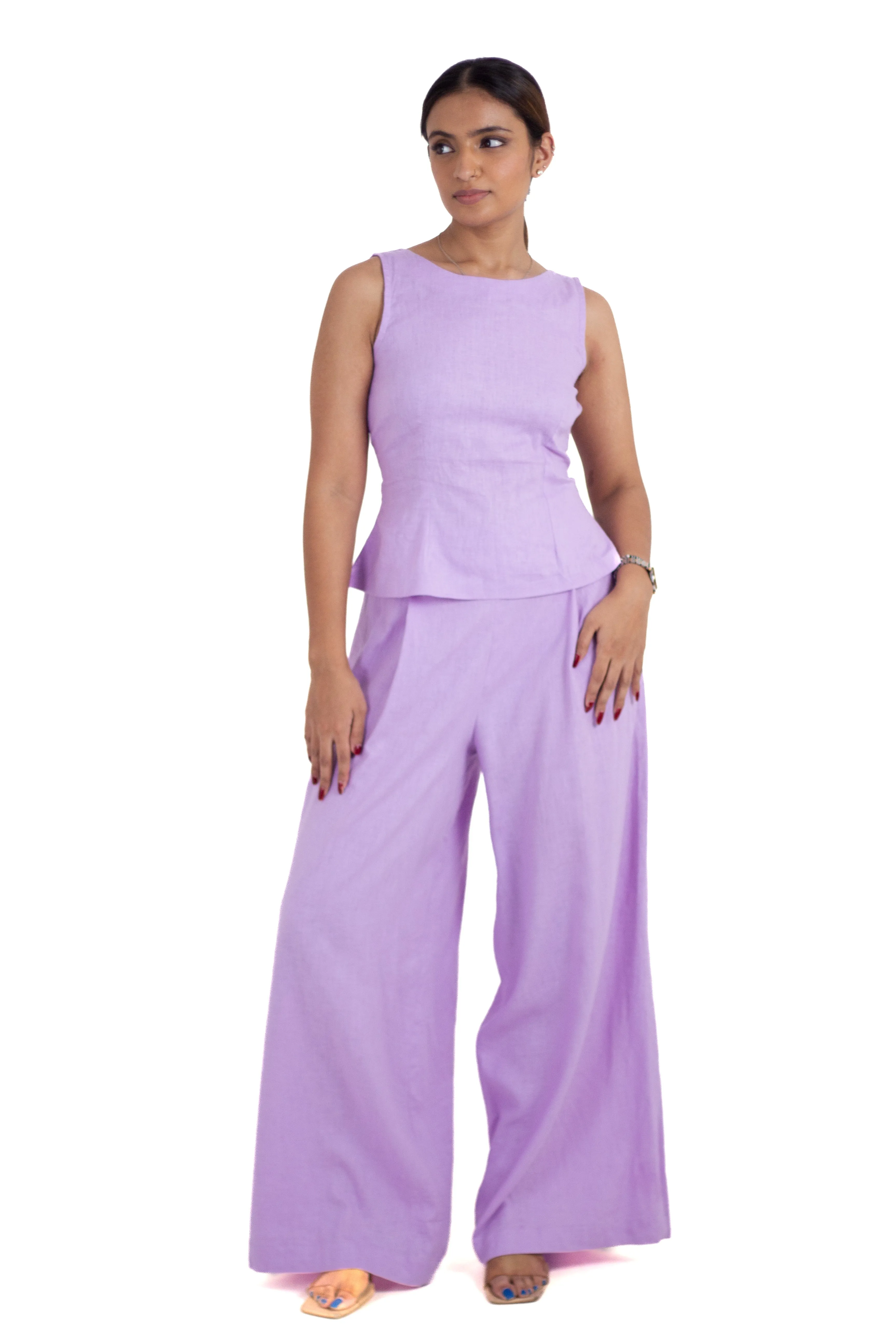 Honey Honey Lilac Trouser