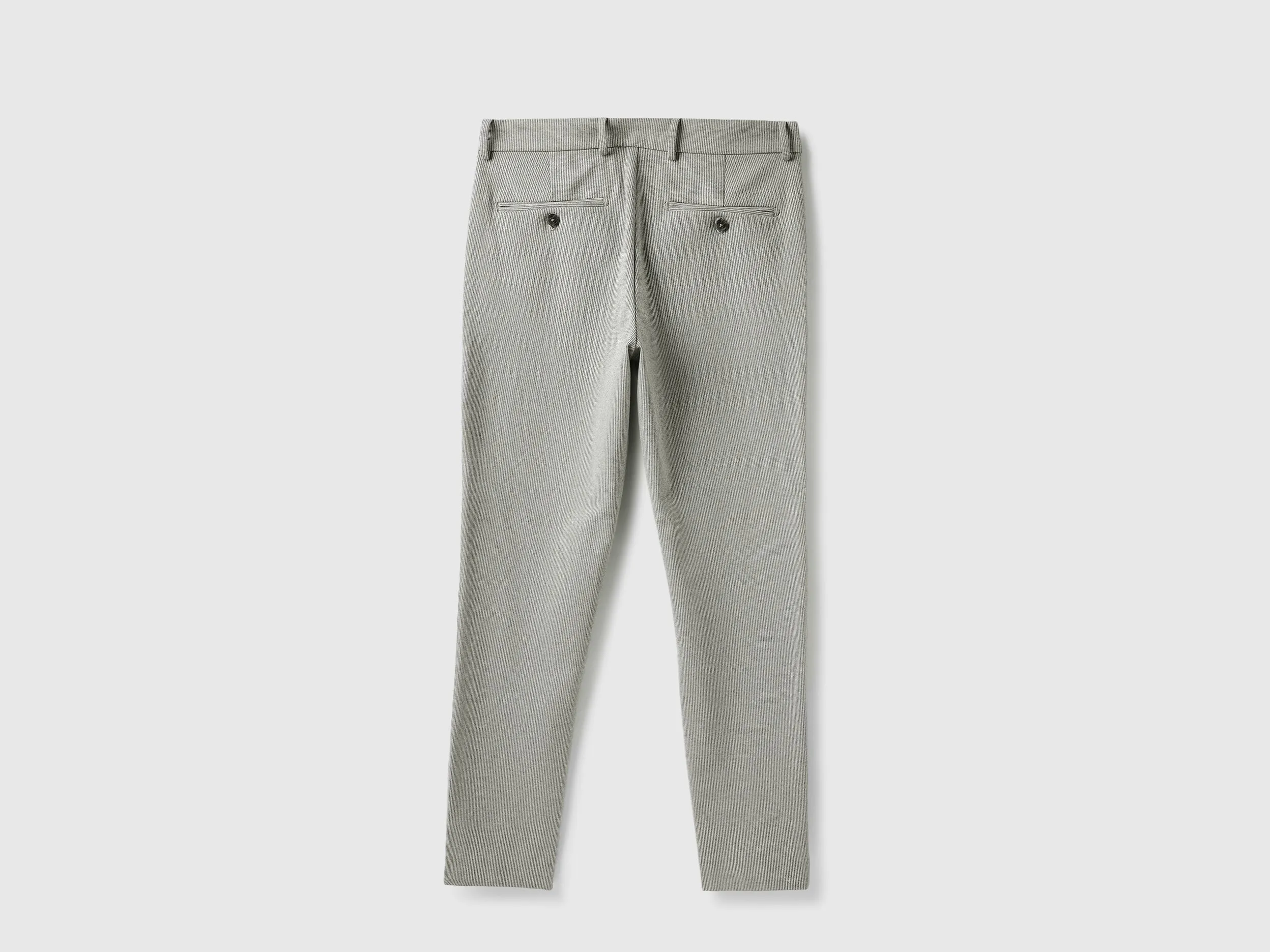Houndstooth Slim Fit Trousers