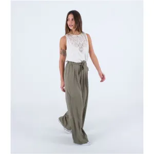 HURLEY RILEY BEACH FLUID TROUSERS TAUPE