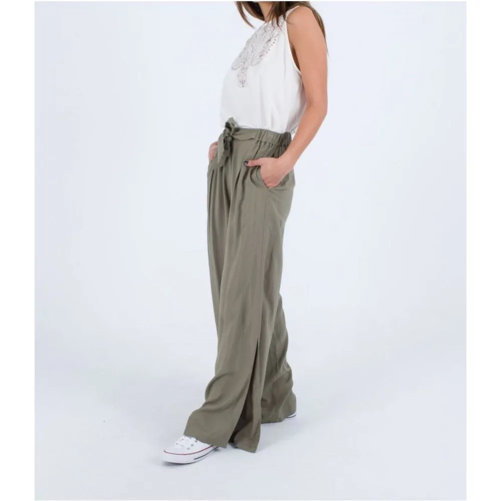 HURLEY RILEY BEACH FLUID TROUSERS TAUPE