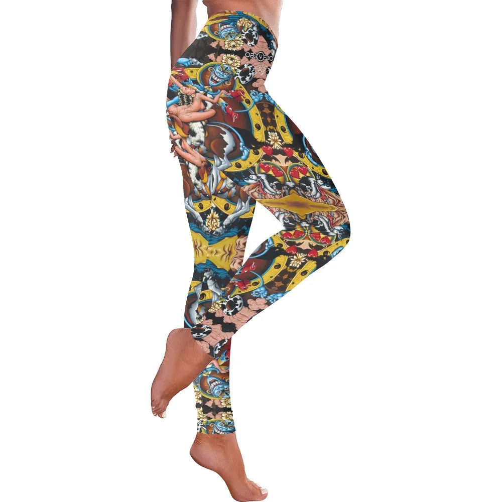 If You See The Buddha Low Rise Leggings