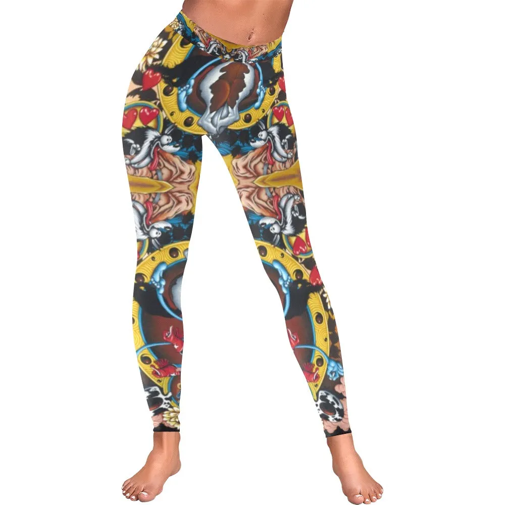 If You See The Buddha Low Rise Leggings