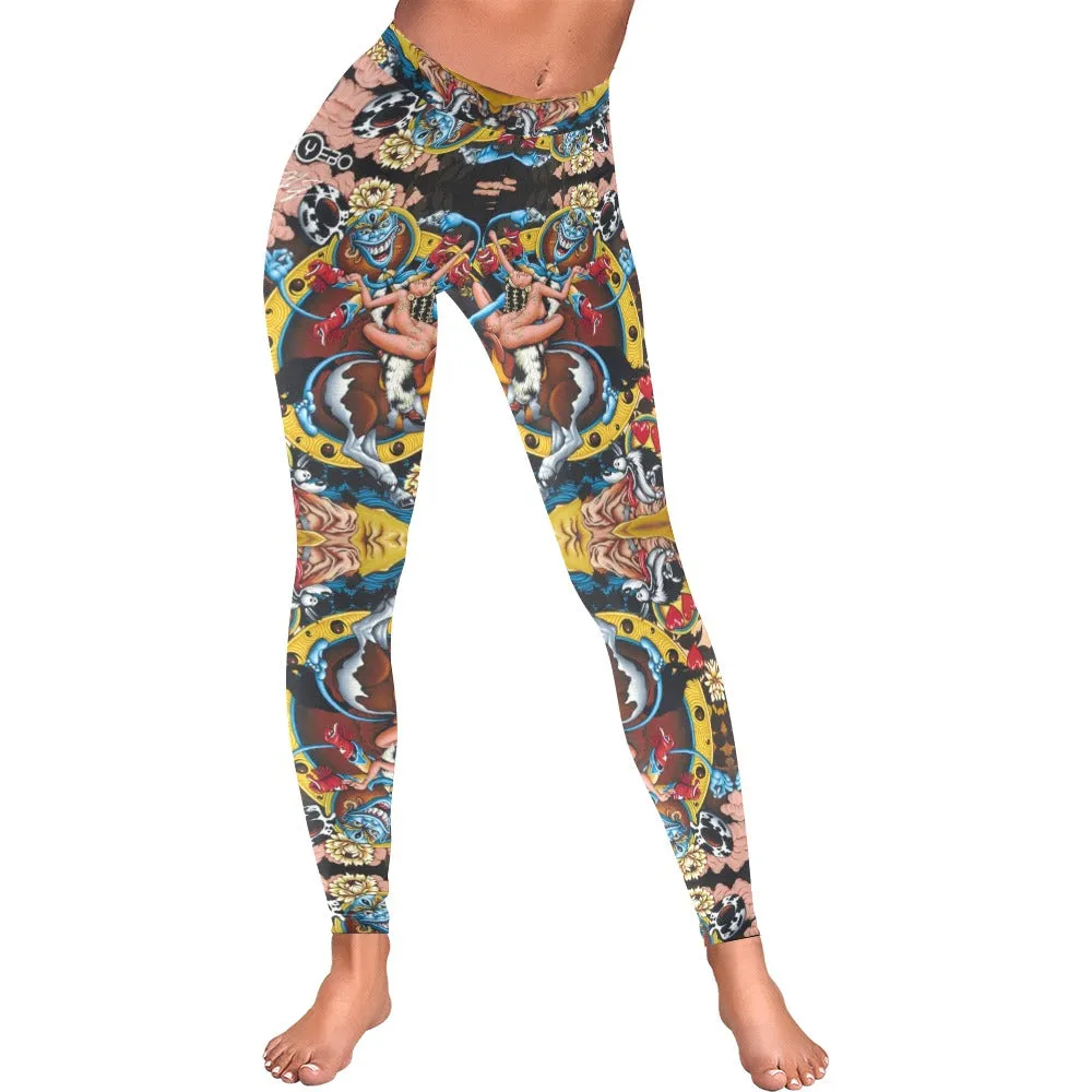 If You See The Buddha Low Rise Leggings