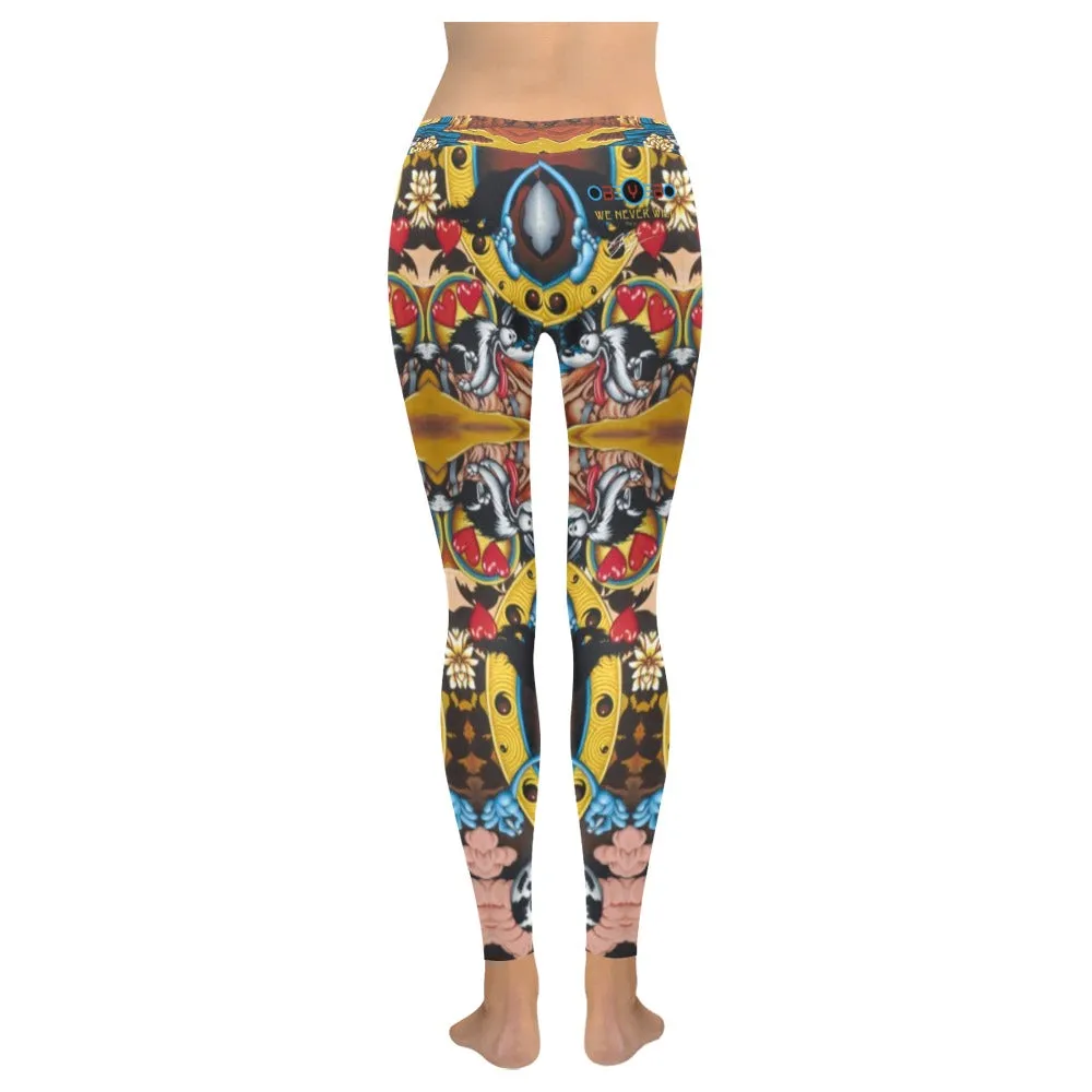 If You See The Buddha Low Rise Leggings