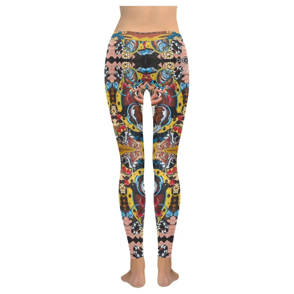 If You See The Buddha Low Rise Leggings