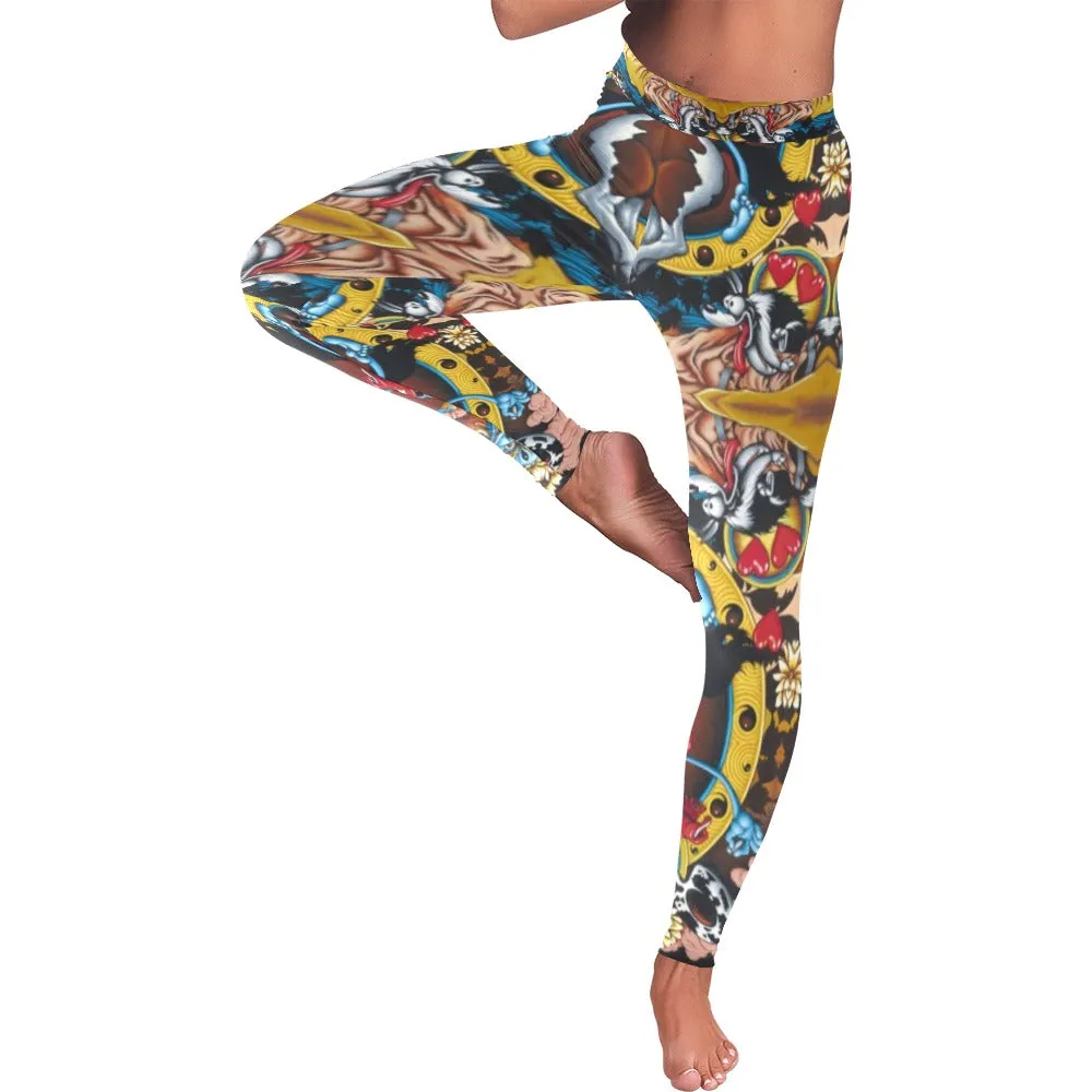 If You See The Buddha Low Rise Leggings