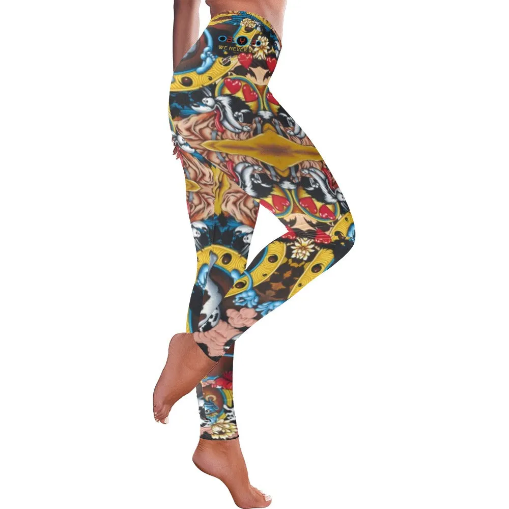 If You See The Buddha Low Rise Leggings