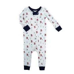 Ishtex Navy Tiger Playsuit