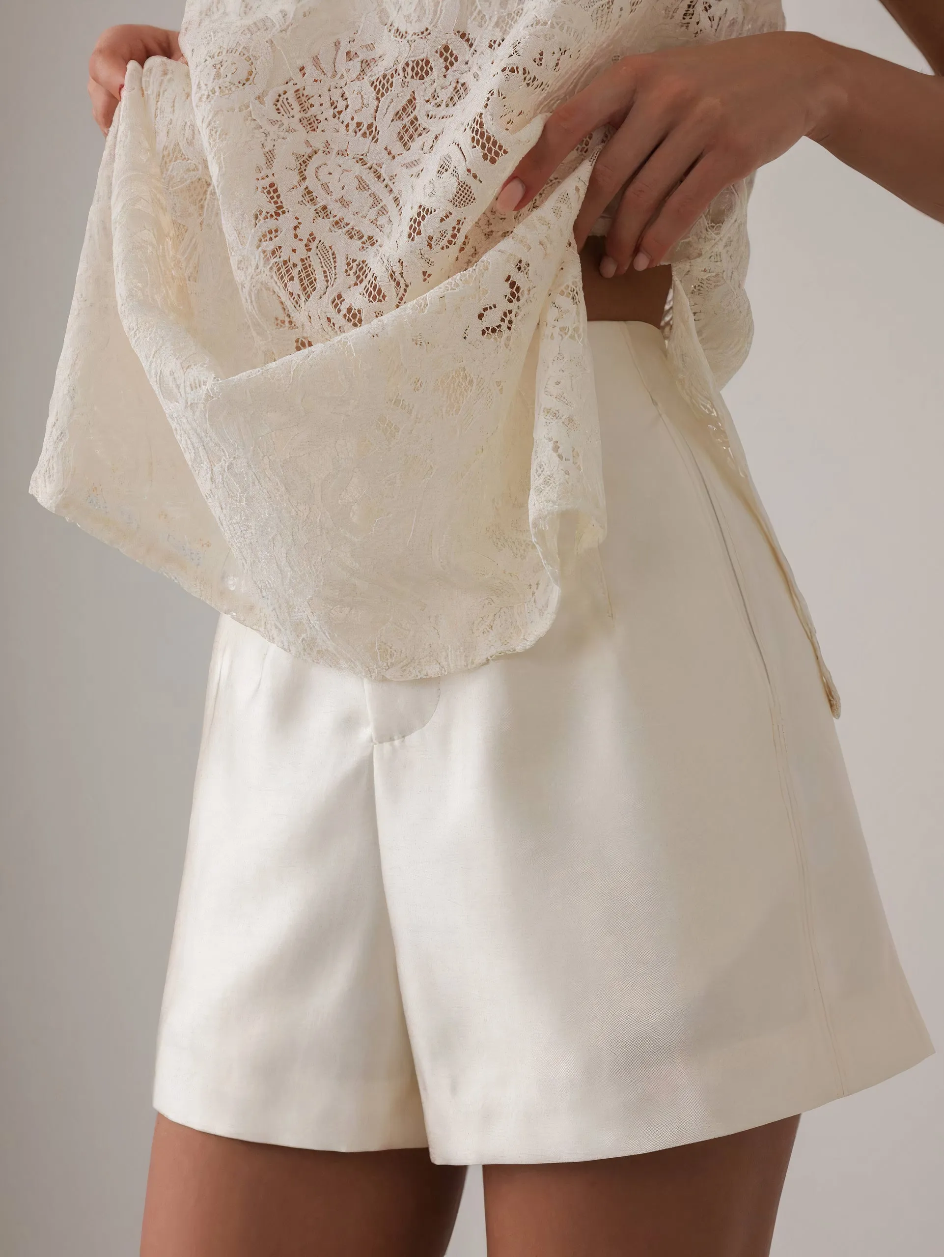 Ivory Shorts