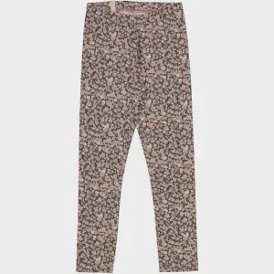 Jersey Leggings in Winter Flowers