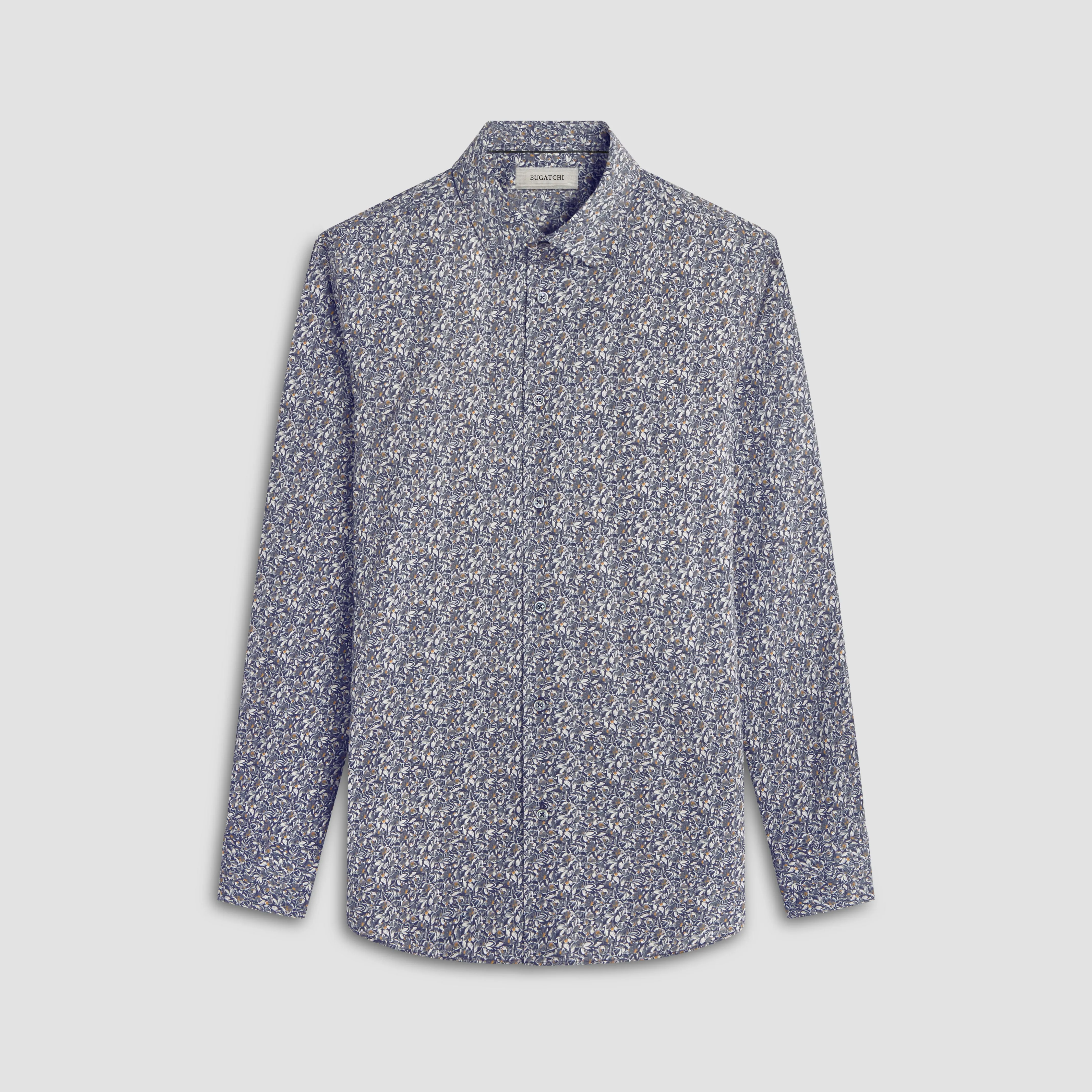 Julian Leaf Print Shirt