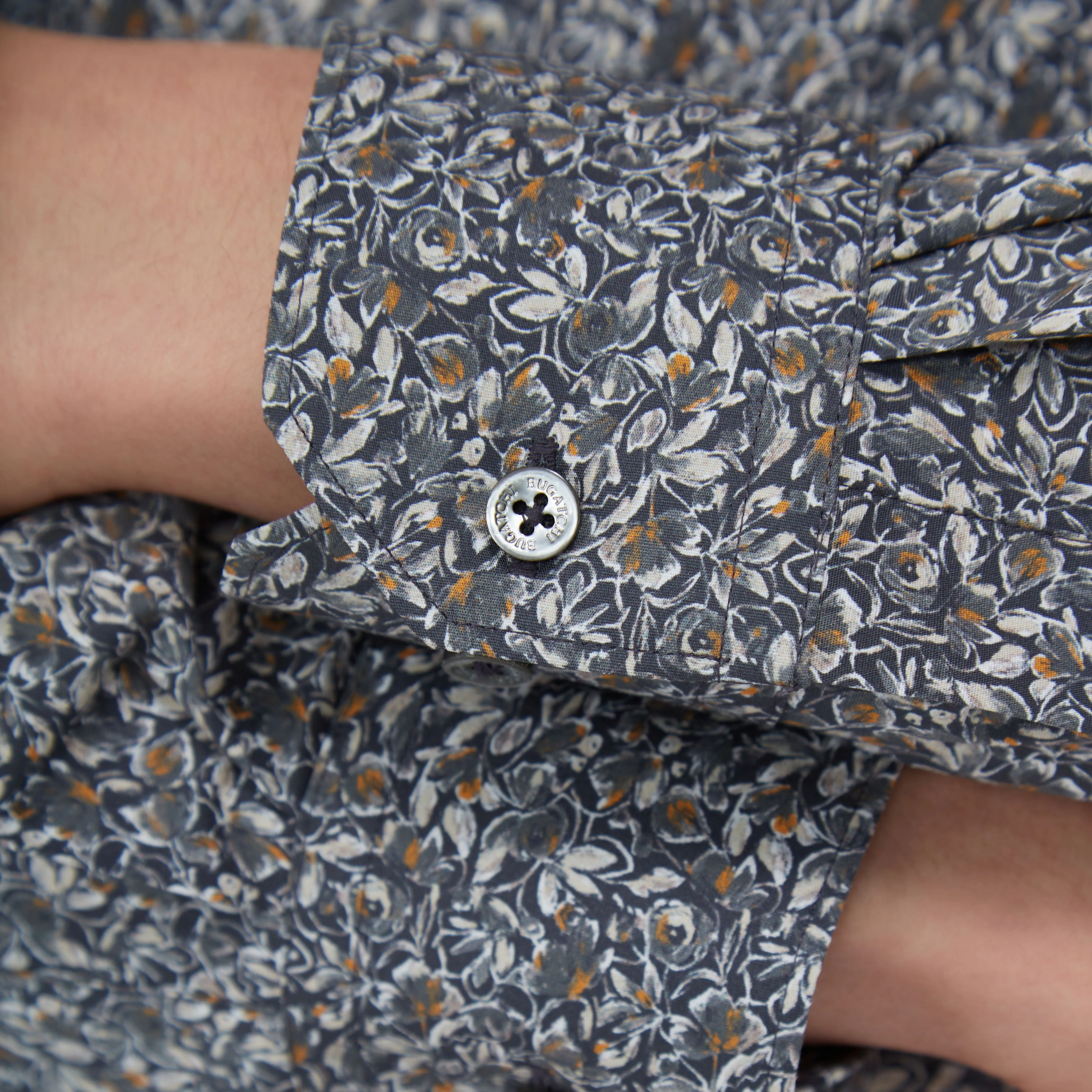 Julian Leaf Print Shirt