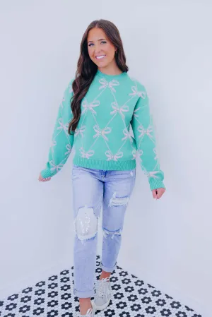 Kacey Bow Knit Sweater - 2 Colors
