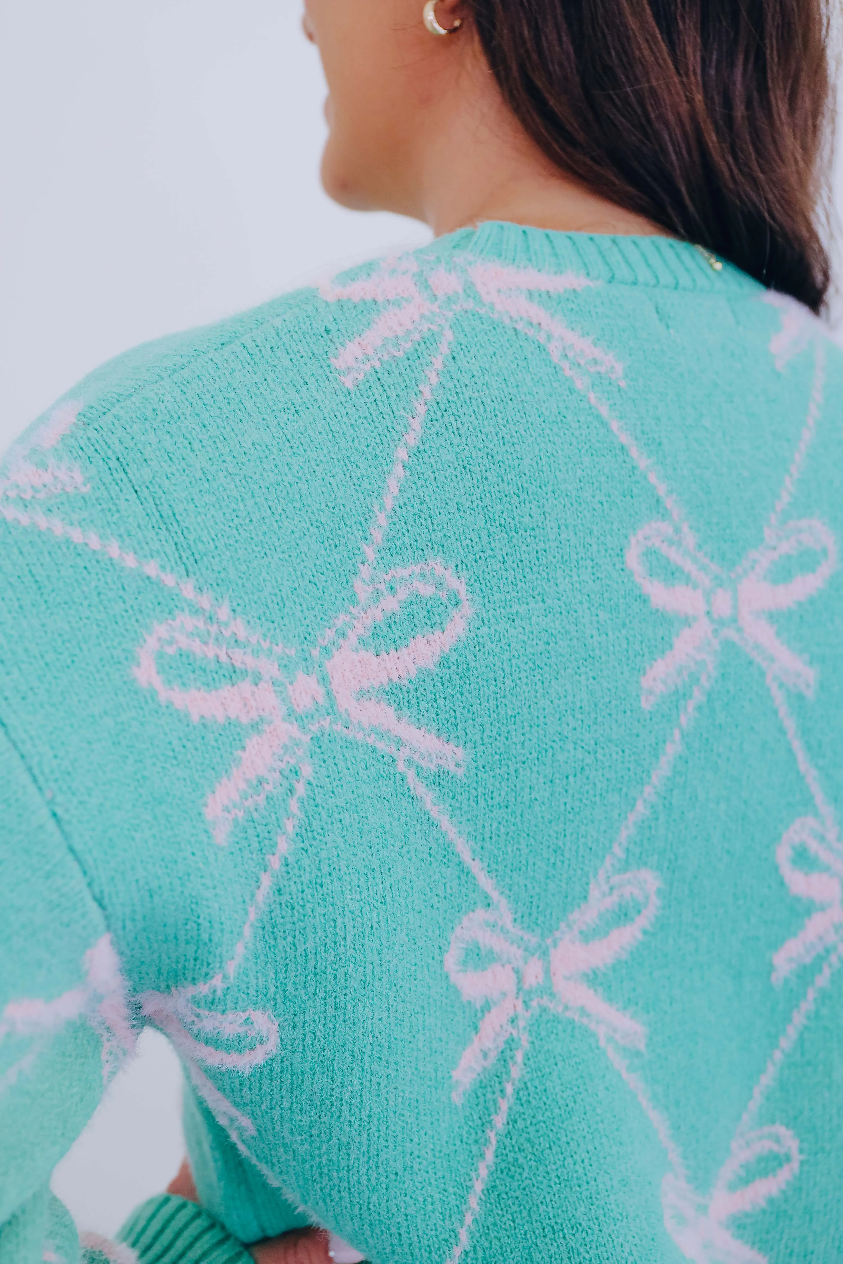 Kacey Bow Knit Sweater - 2 Colors