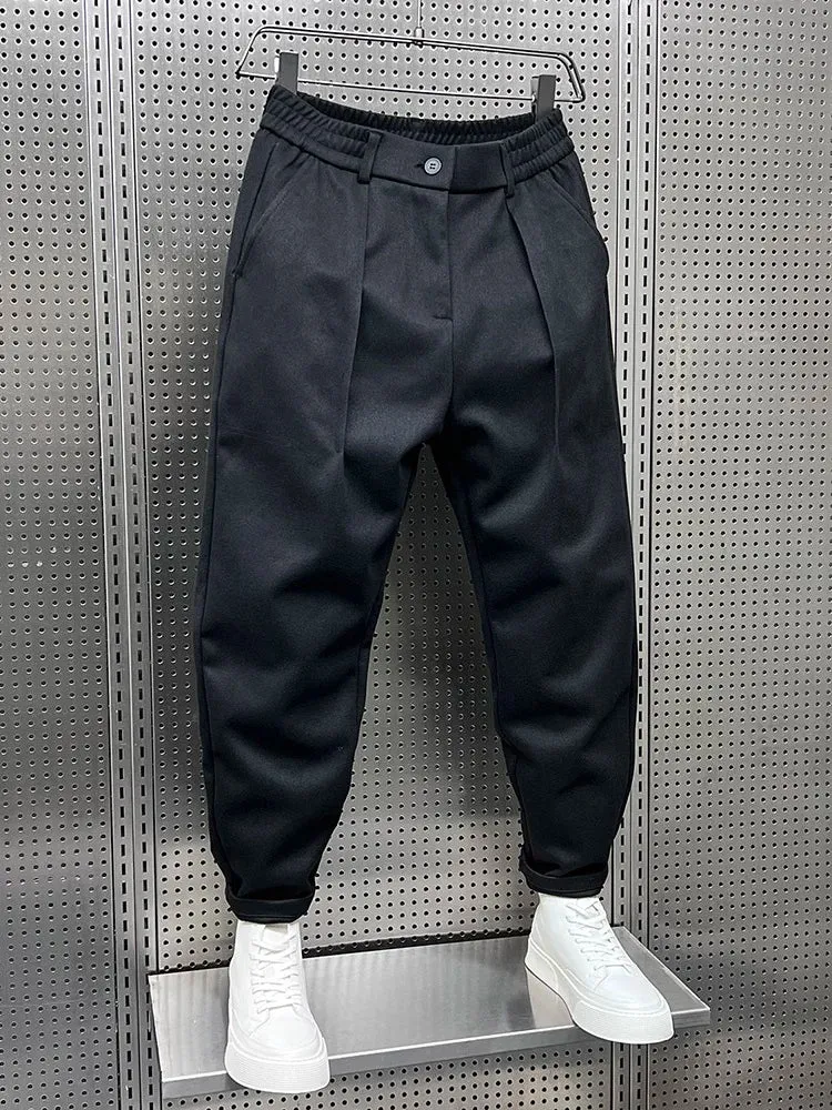 Laurent™ | Mélange Smart Trousers