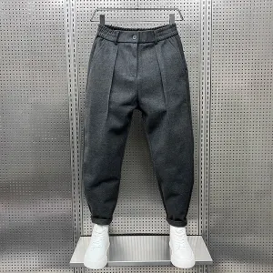 Laurent™ | Mélange Smart Trousers