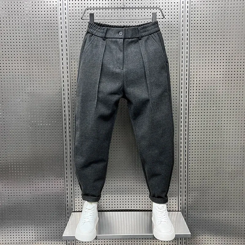 Laurent™ | Mélange Smart Trousers