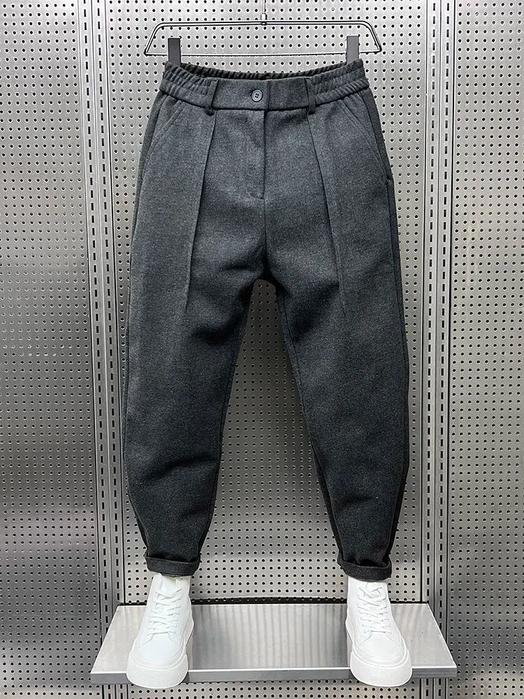 Laurent™ | Mélange Smart Trousers