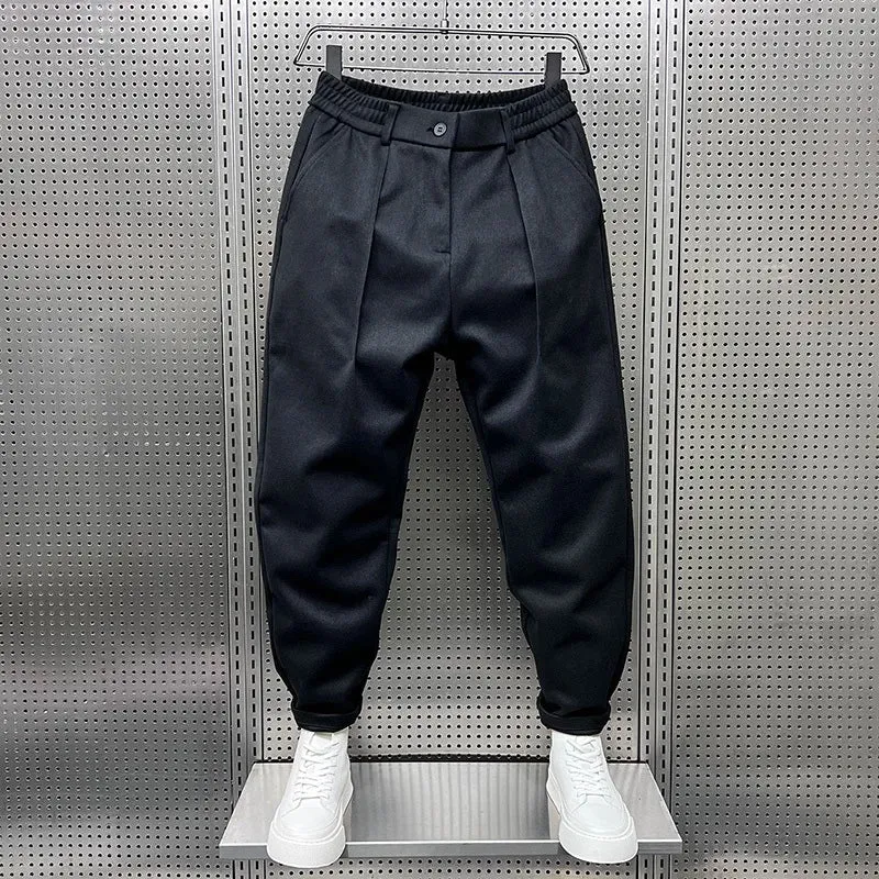 Laurent™ | Mélange Smart Trousers