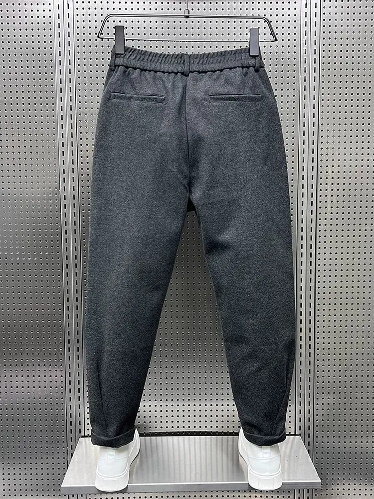 Laurent™ | Mélange Smart Trousers