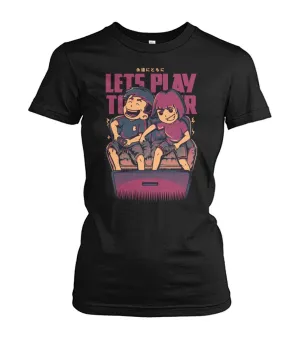 Lets Play Together Women's Crew Tee