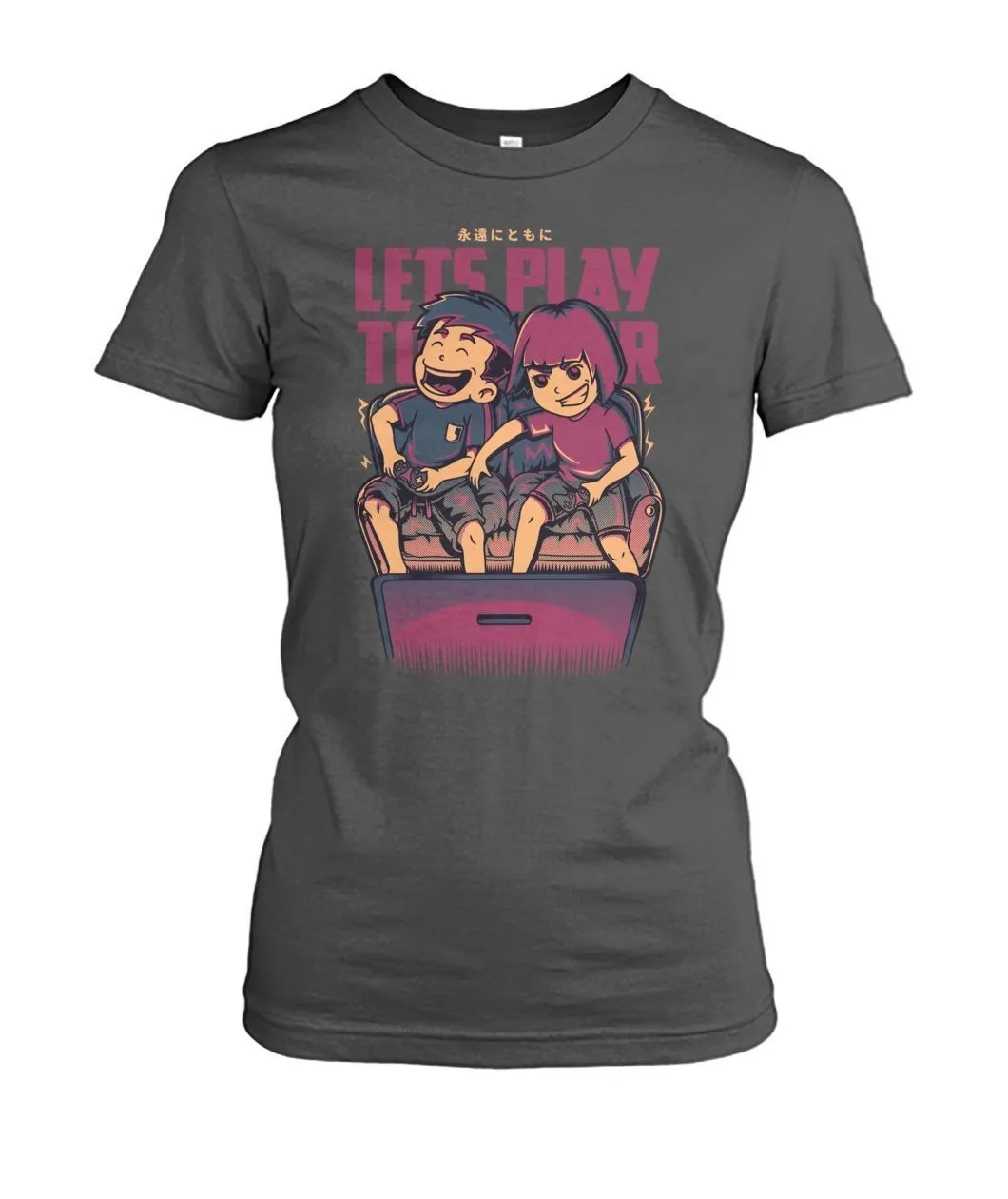 Lets Play Together Women's Crew Tee