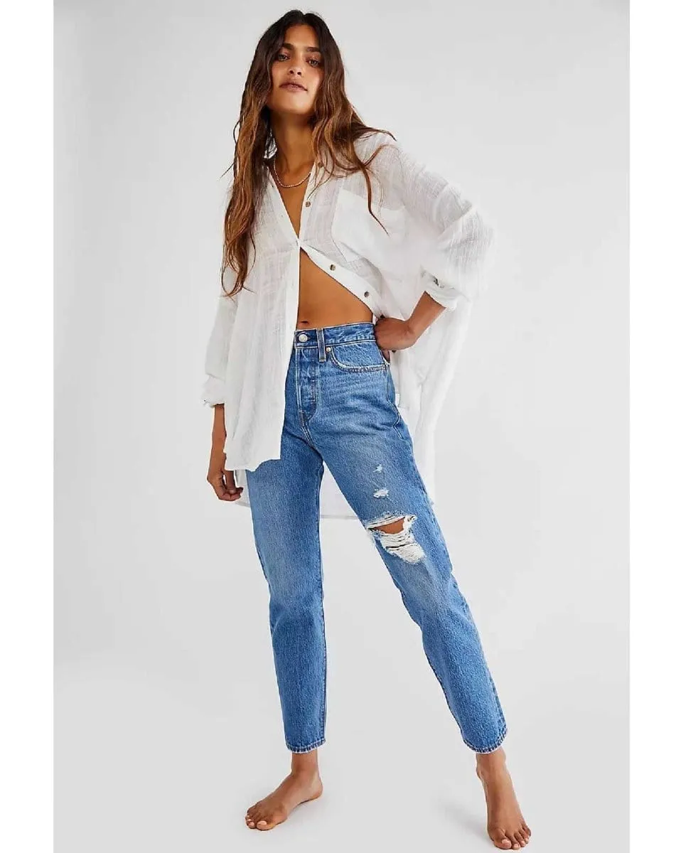 Levi's® Wedgie Icon Jean in Athens Asleep
