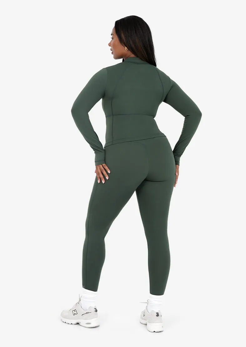 Life Legging Regular Deep Green