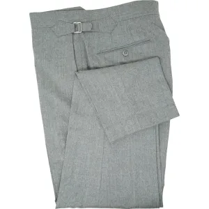 Light Grey Flannel Trousers