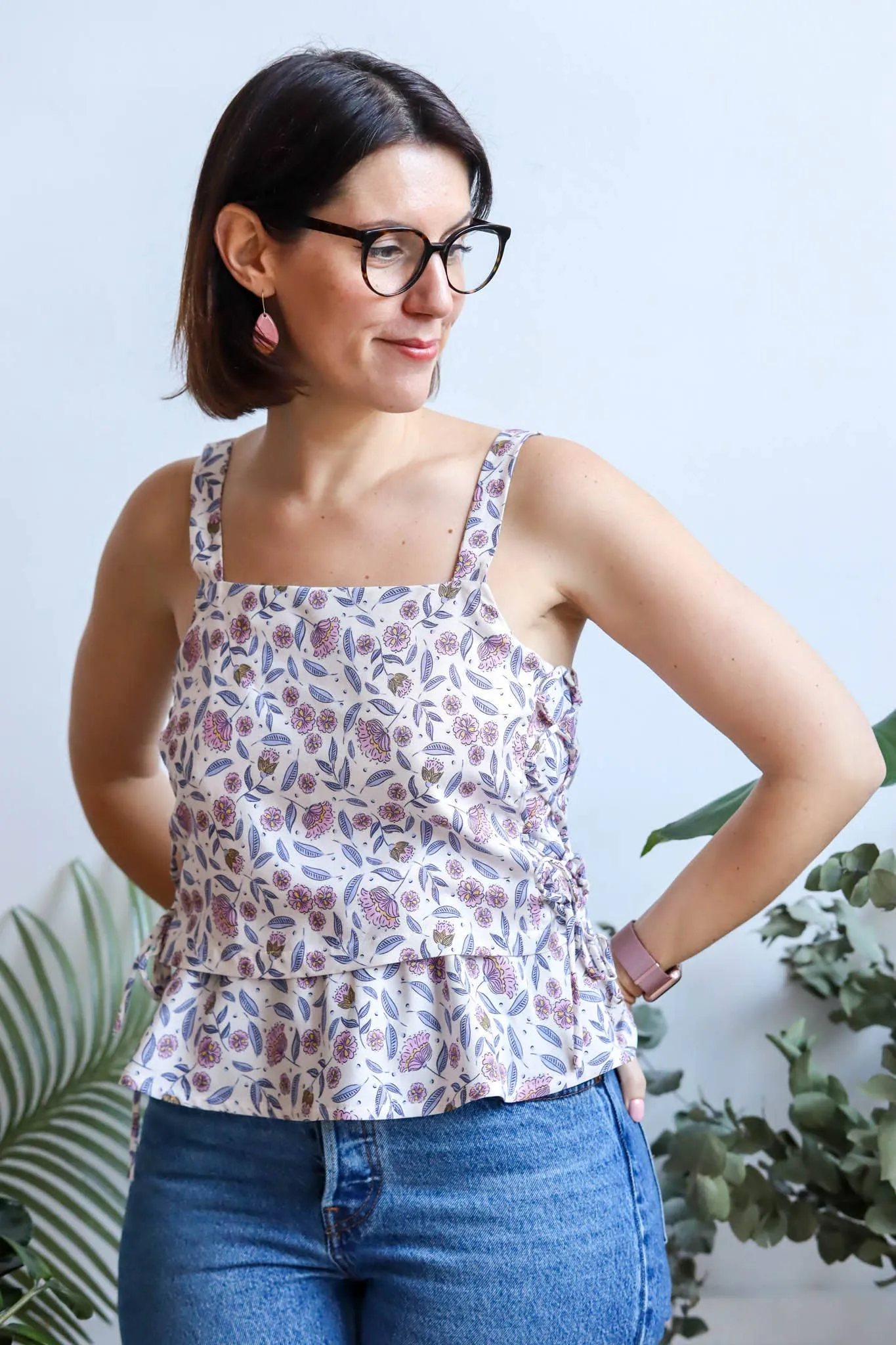 Lise Tailor Viscose Rayon - Folklore Summer