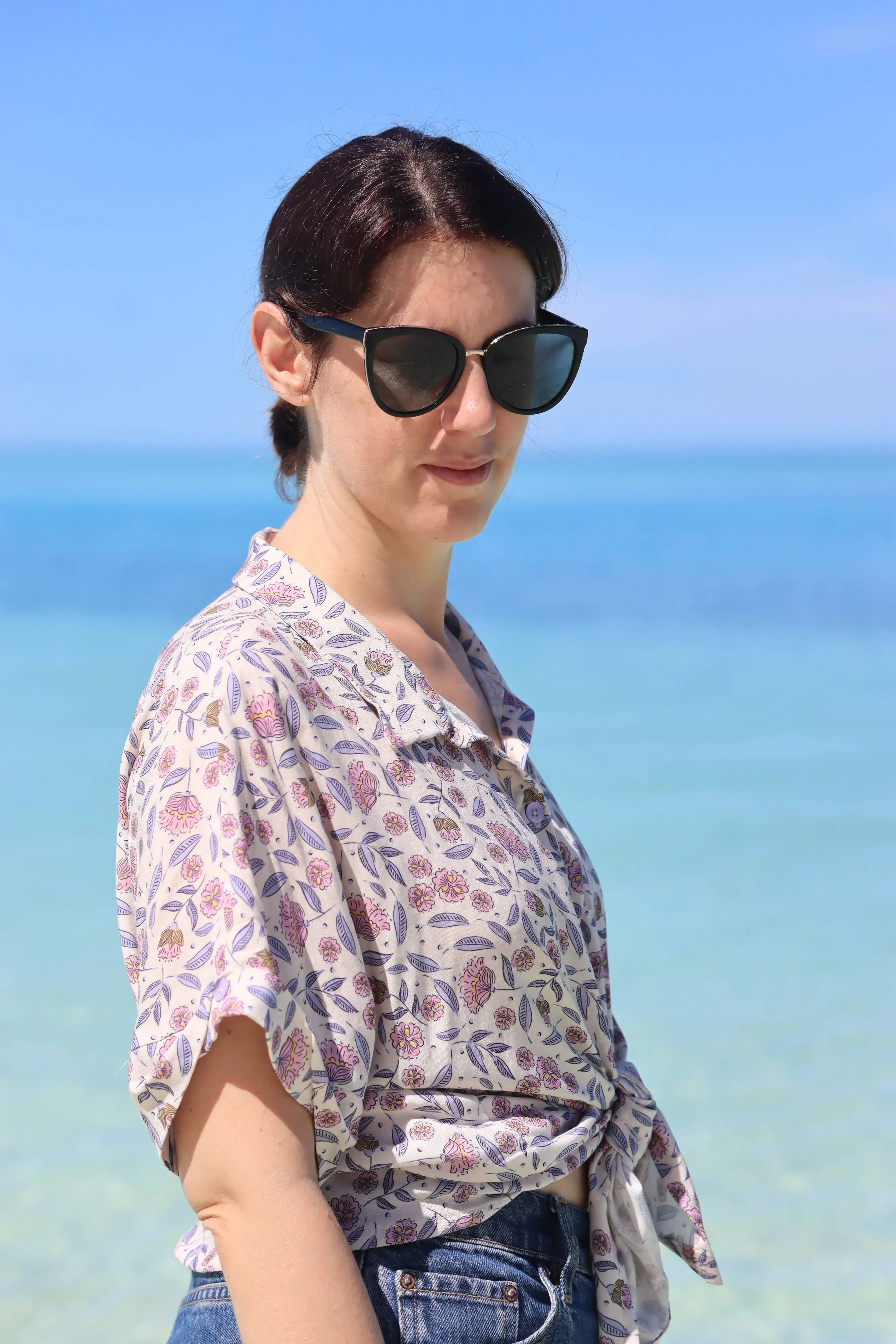 Lise Tailor Viscose Rayon - Folklore Summer