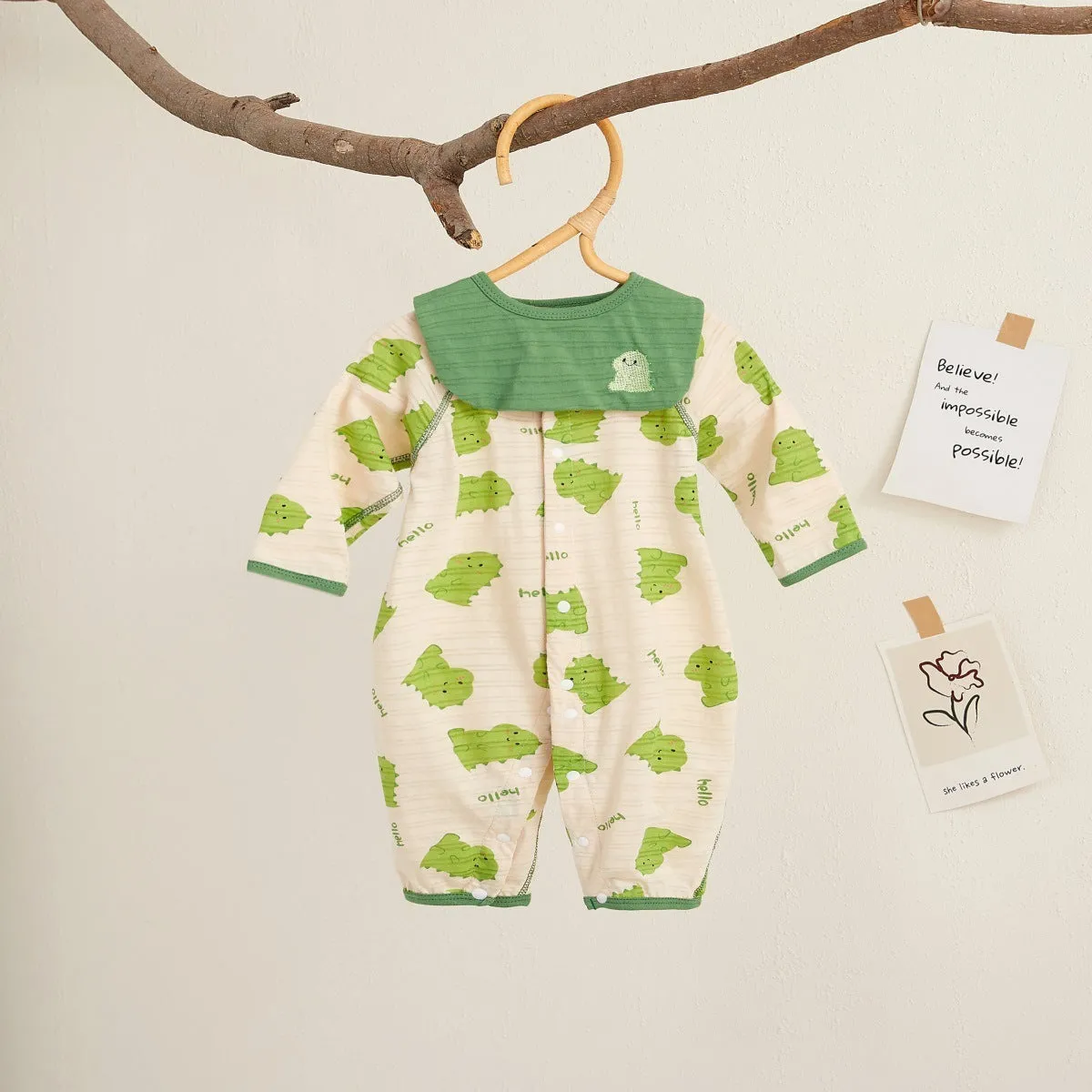 Long-Sleeved Thin Men And Women Baby