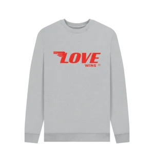Love Wings remill sweat. Grey, Black, Blue