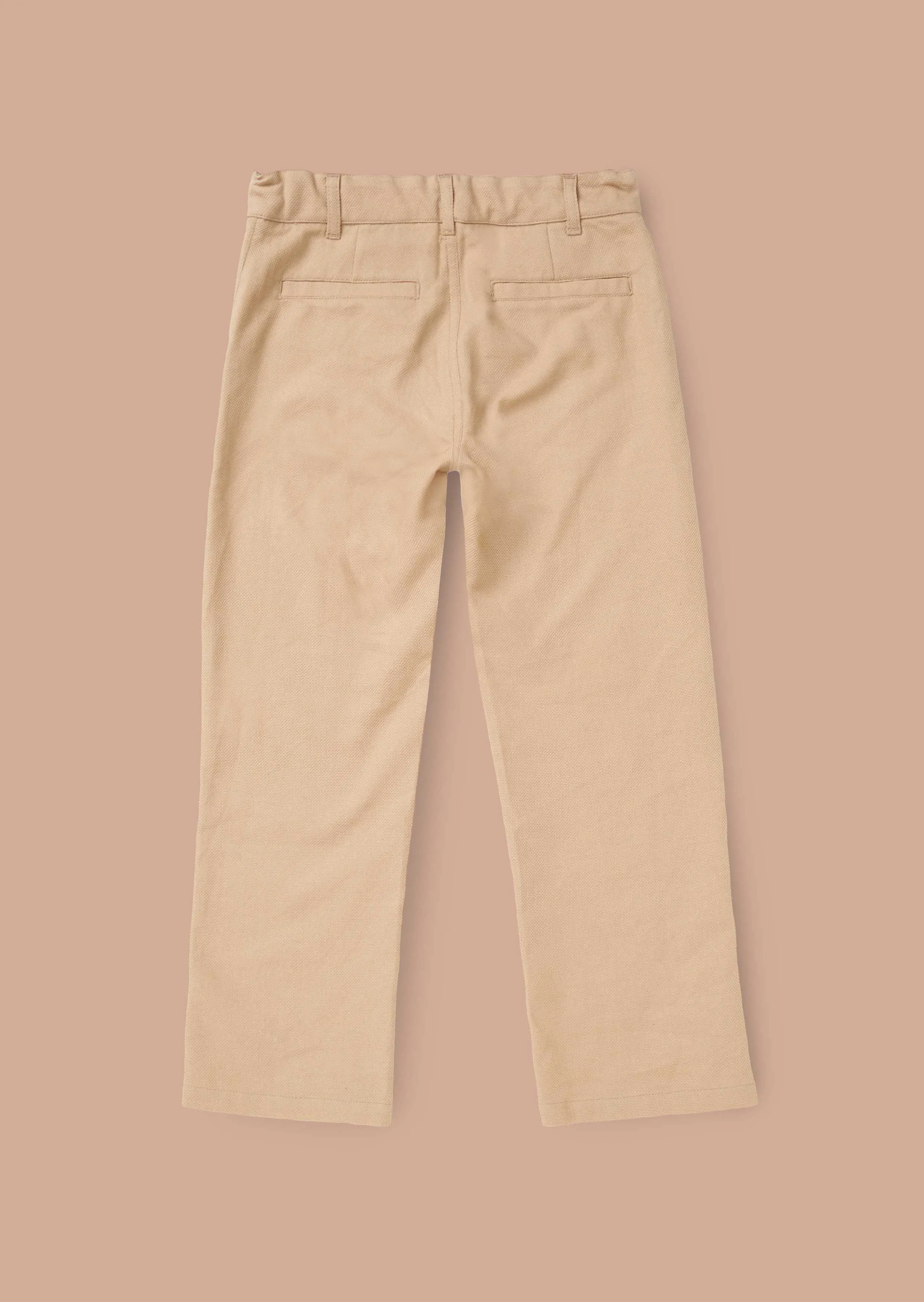 Luca Stone Textured Smart Trouser
