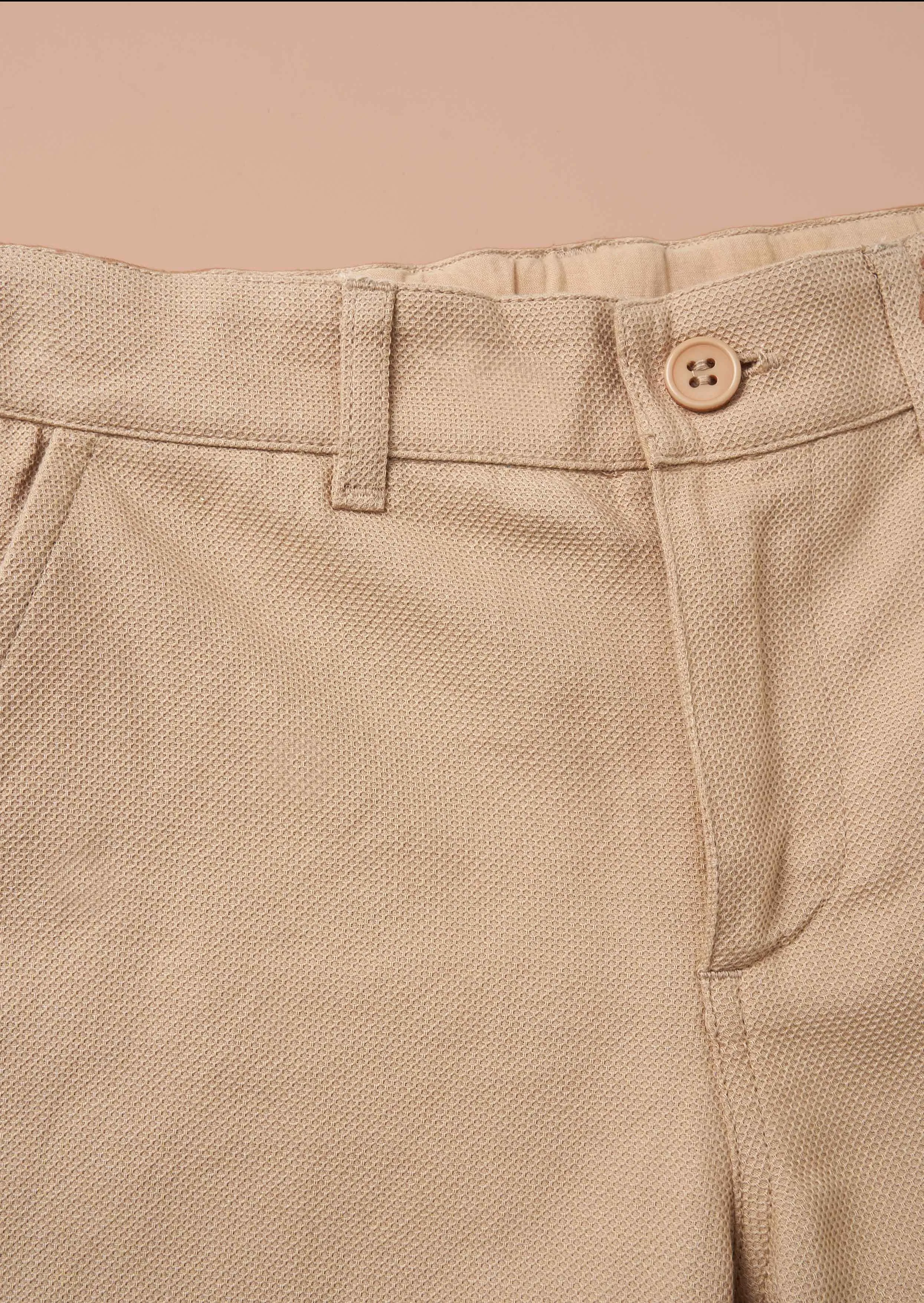 Luca Stone Textured Smart Trouser