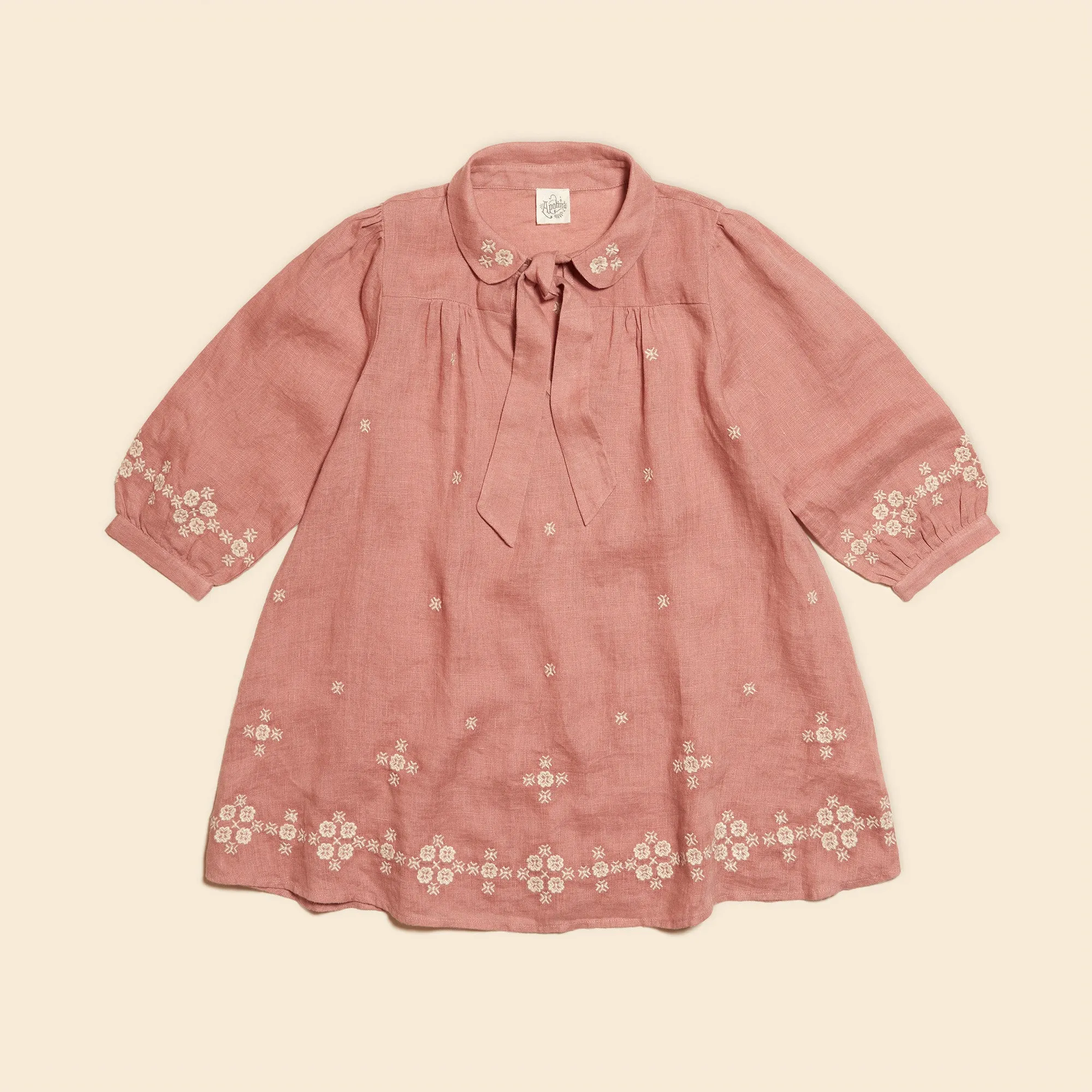 'Lula' Dress - Rosewood