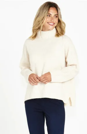 Luna Knit Jumper - Cloud