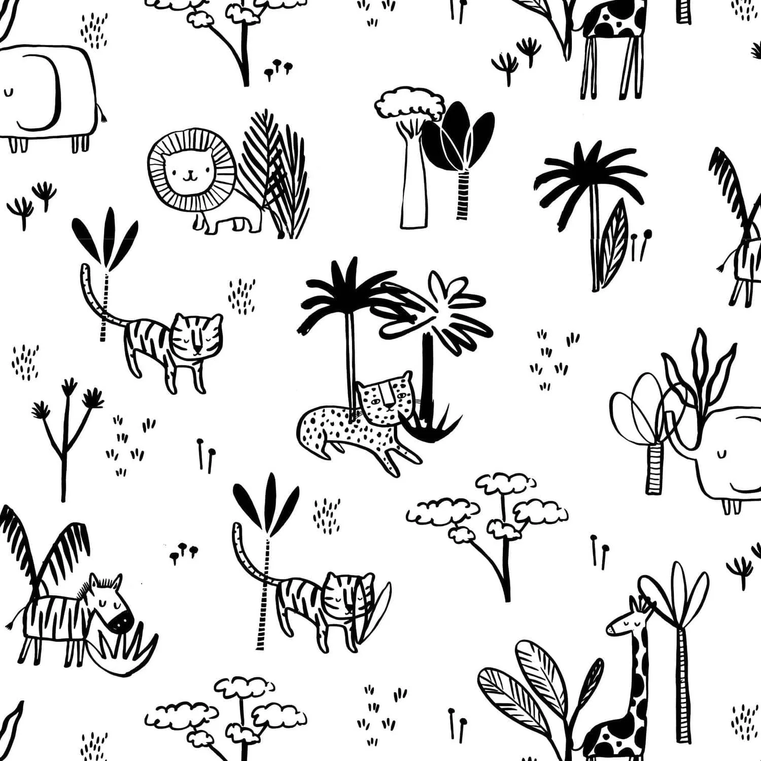 MAGNETIC FOOTIE- ANIMAL SAFARI